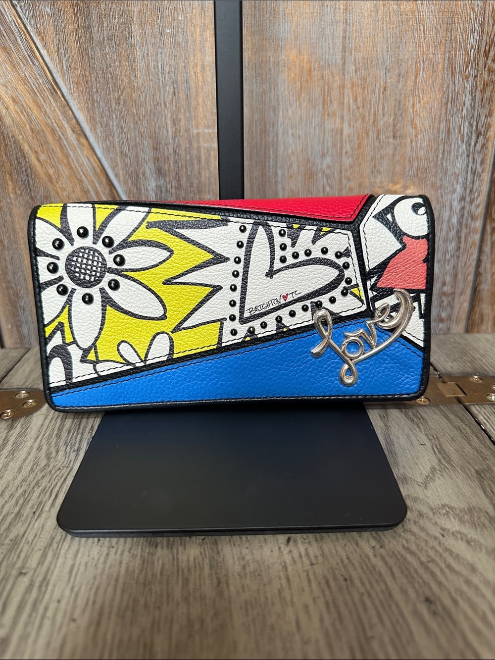 Brighton Crazy in Love Leather Wallet